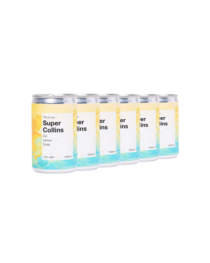 Super Collins Mini Cocktail (6 Pack)