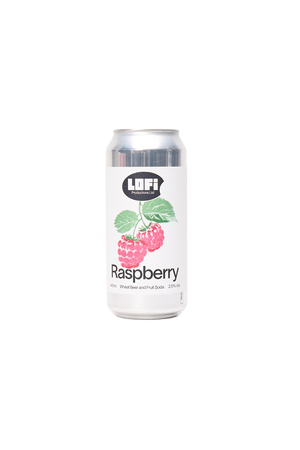 Lofi Raspberry Beer Soda