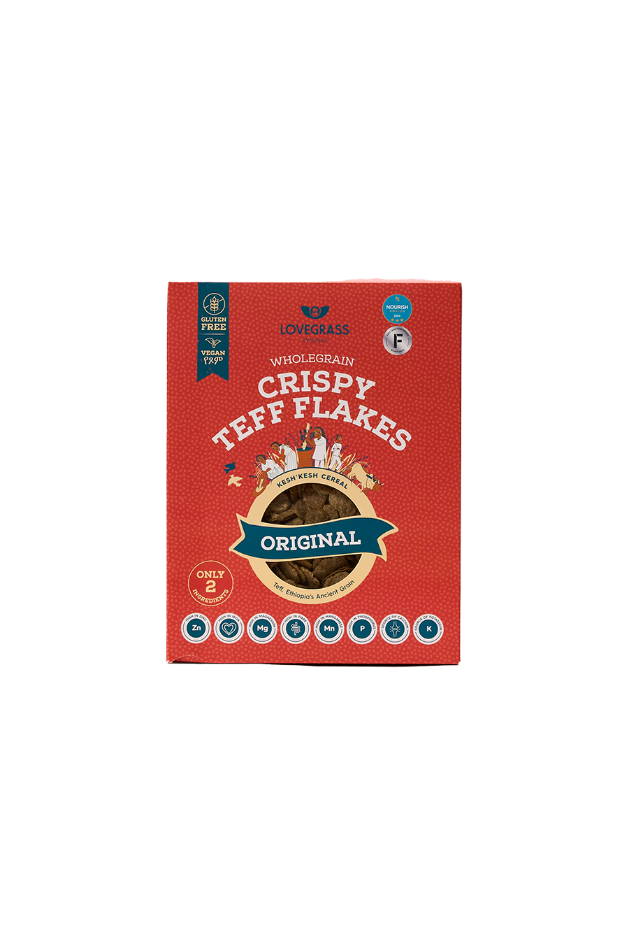 Wholegrain Crispy Teff Flakes
