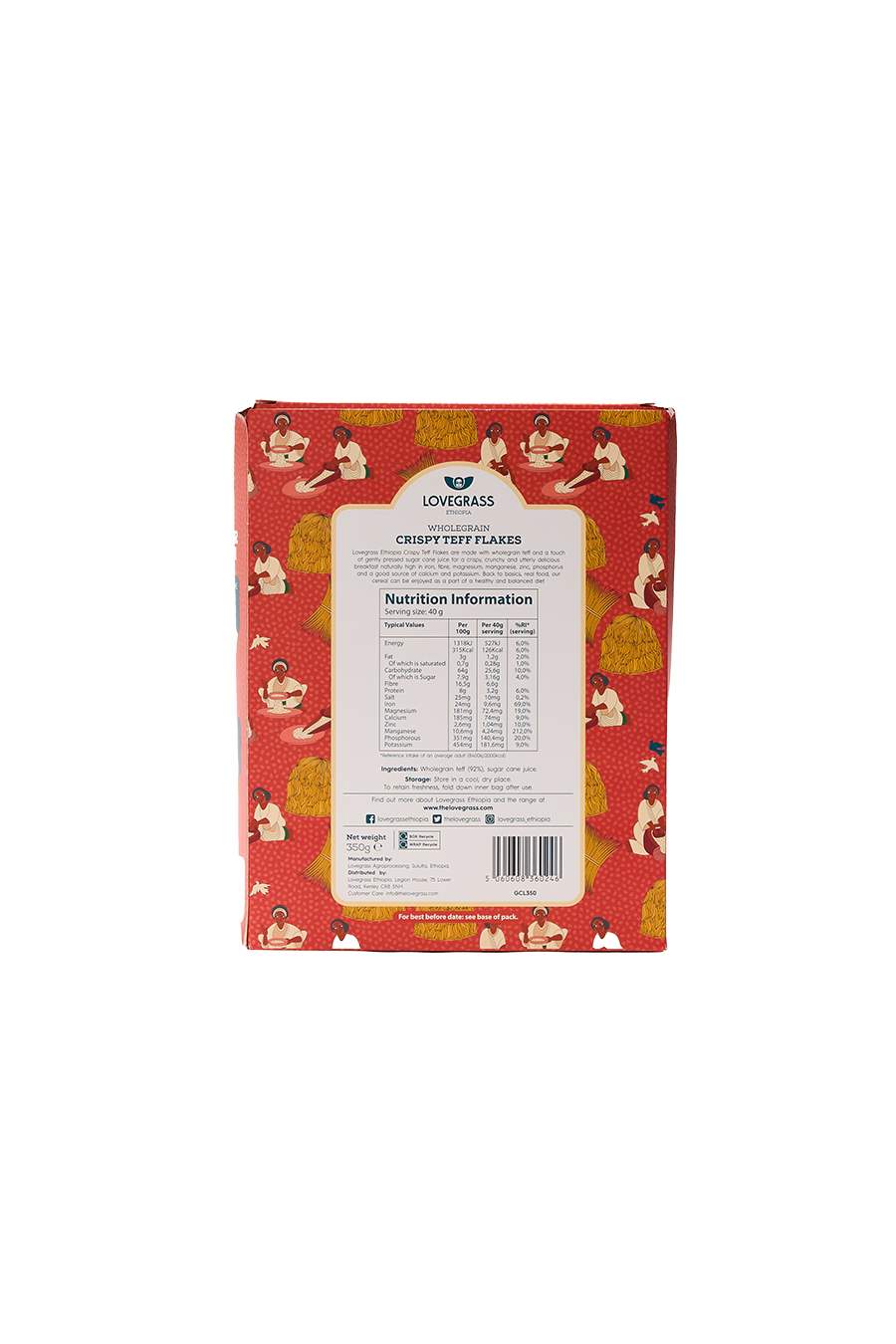 Wholegrain Crispy Teff Flakes