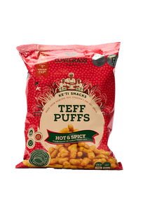 Hot & Spicy Teff Puffs