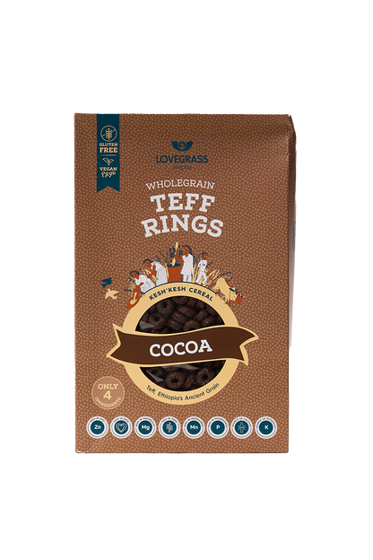 Wholegrain Teff Cocoa Rings