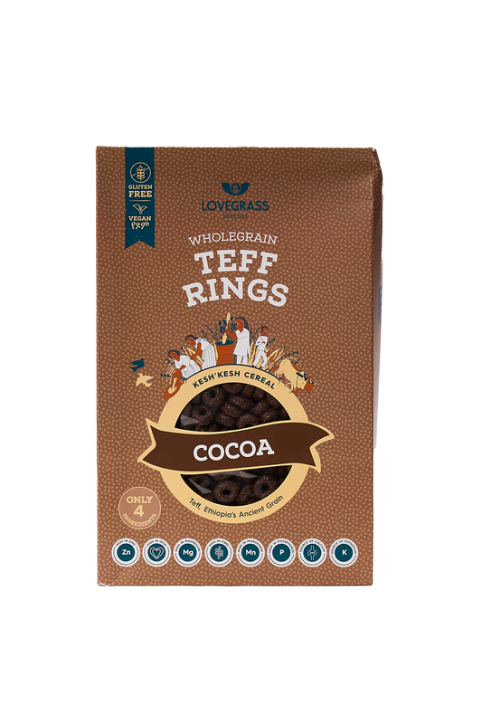 Wholegrain Teff Cocoa Rings