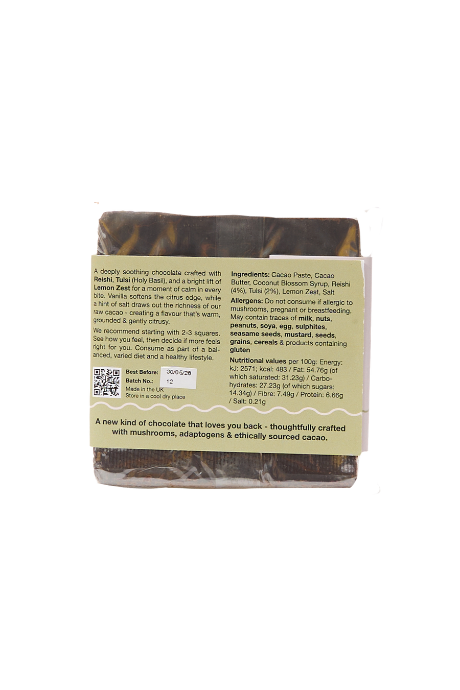 Reishi Chocolate Bar