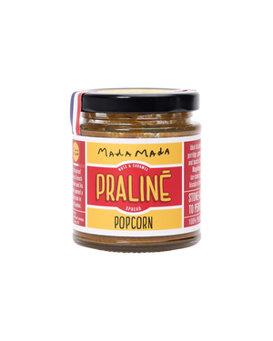 Popcorn Praliné: Caramel Nut Spread