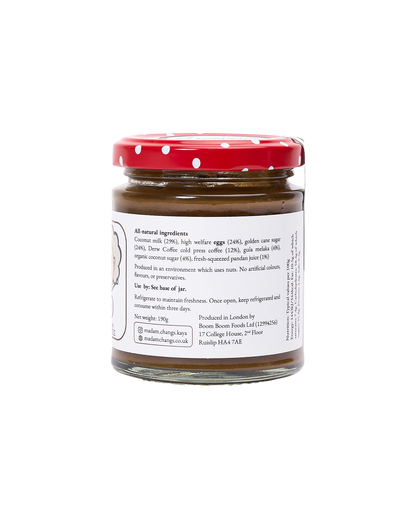 Coffee Kaya with Derw Coffee (Malaysian Coconut Curd)