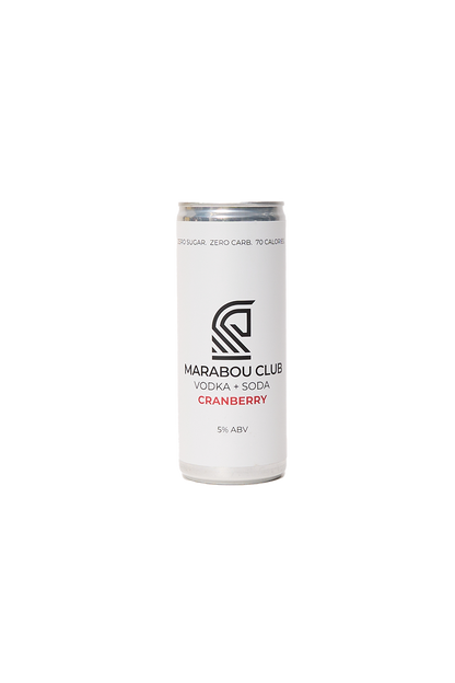 Vodka, Cranberry & Soda Cocktail