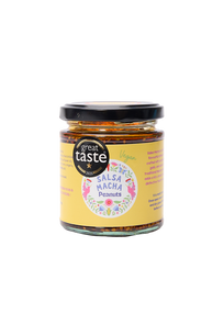 Peanut Salsa Macha with Olive Oil