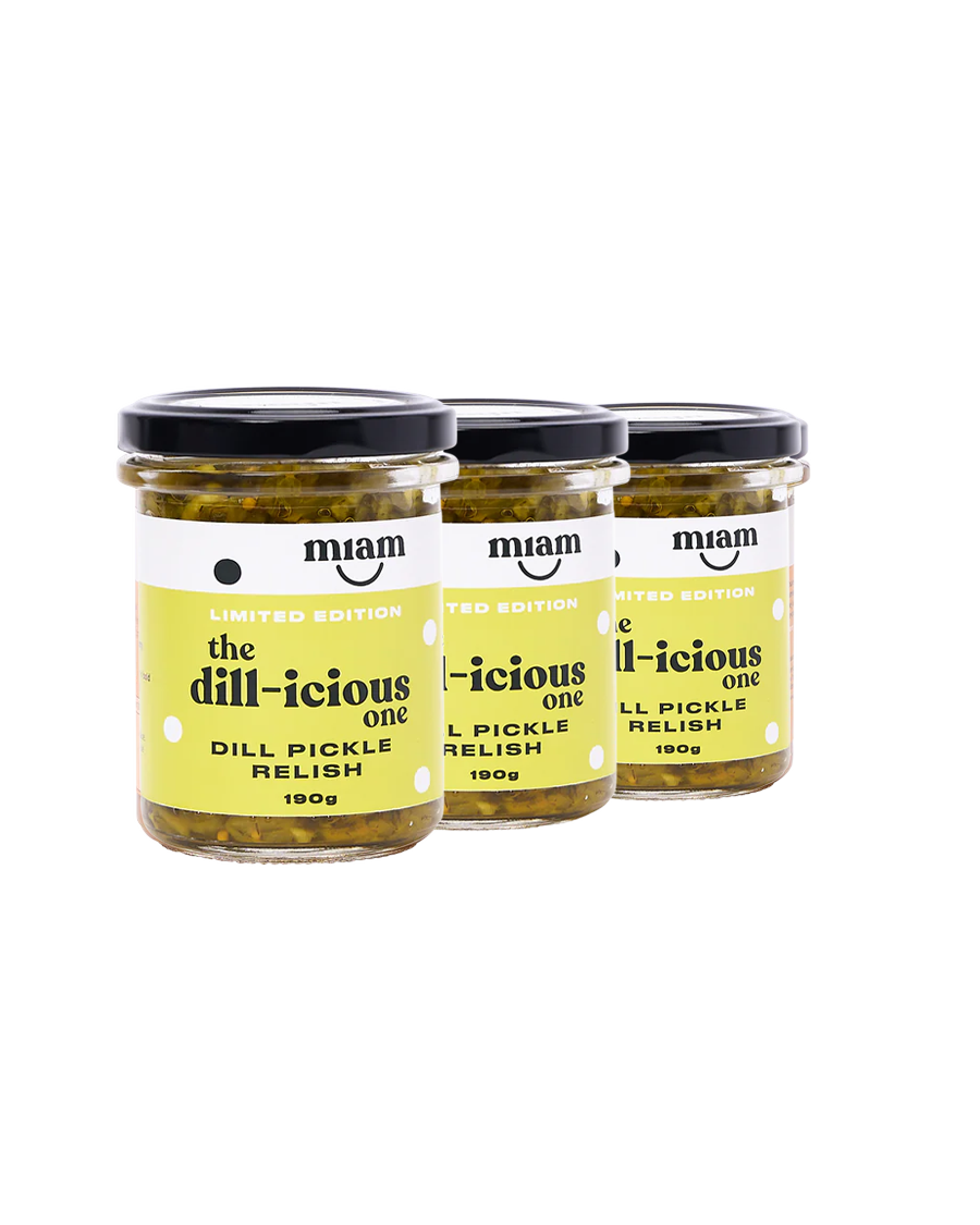 The Dill-Icious One: Dill Pickle Relish Trio