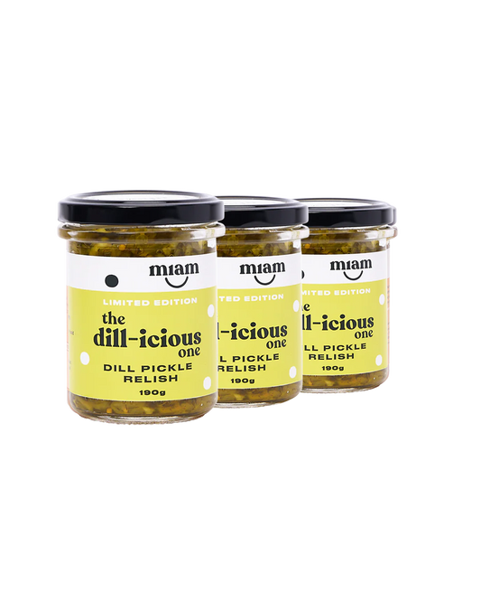 The Dill-Icious One: Dill Pickle Relish Trio