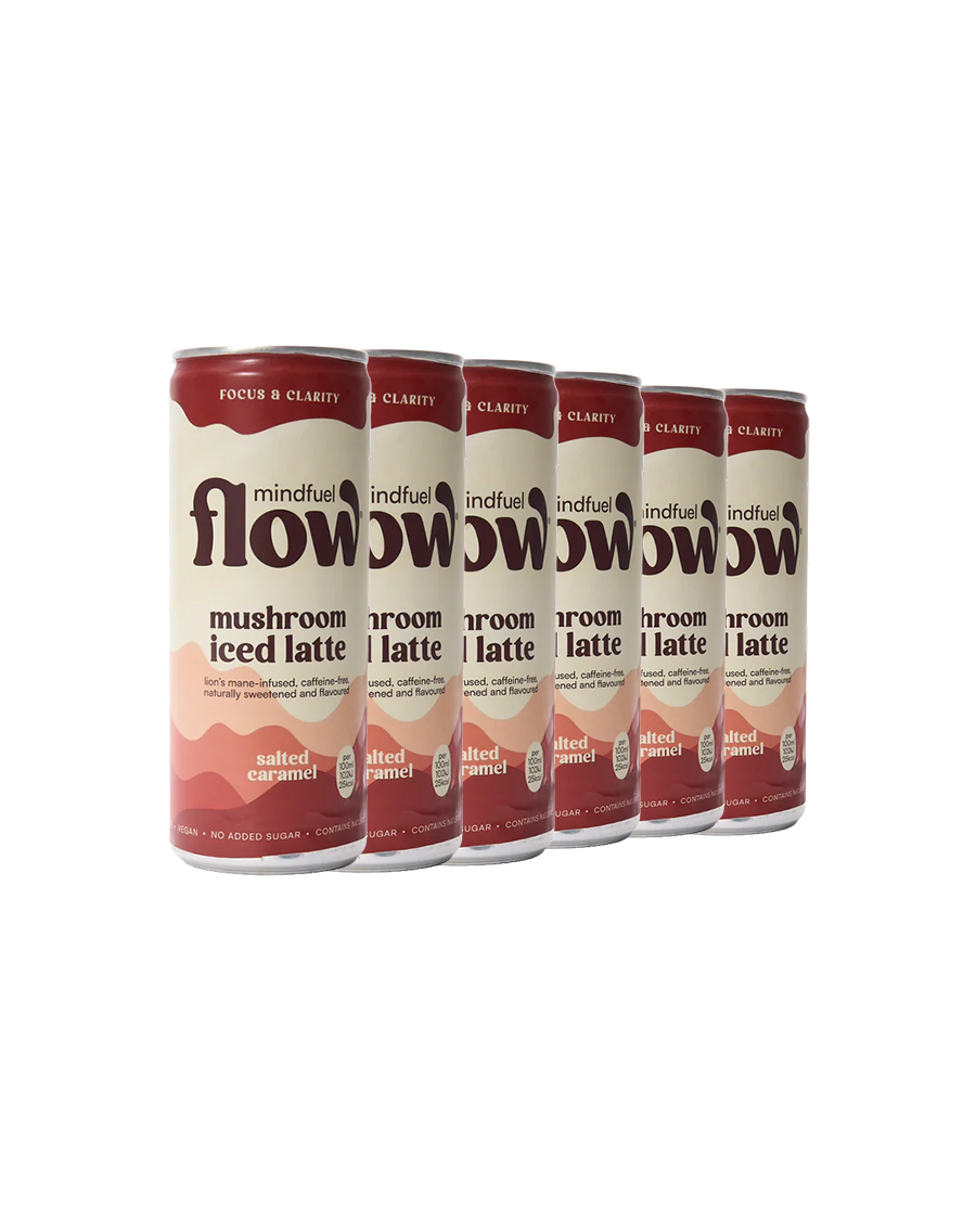 Salted Caramel Mushroom Iced Latte (6 Pack)