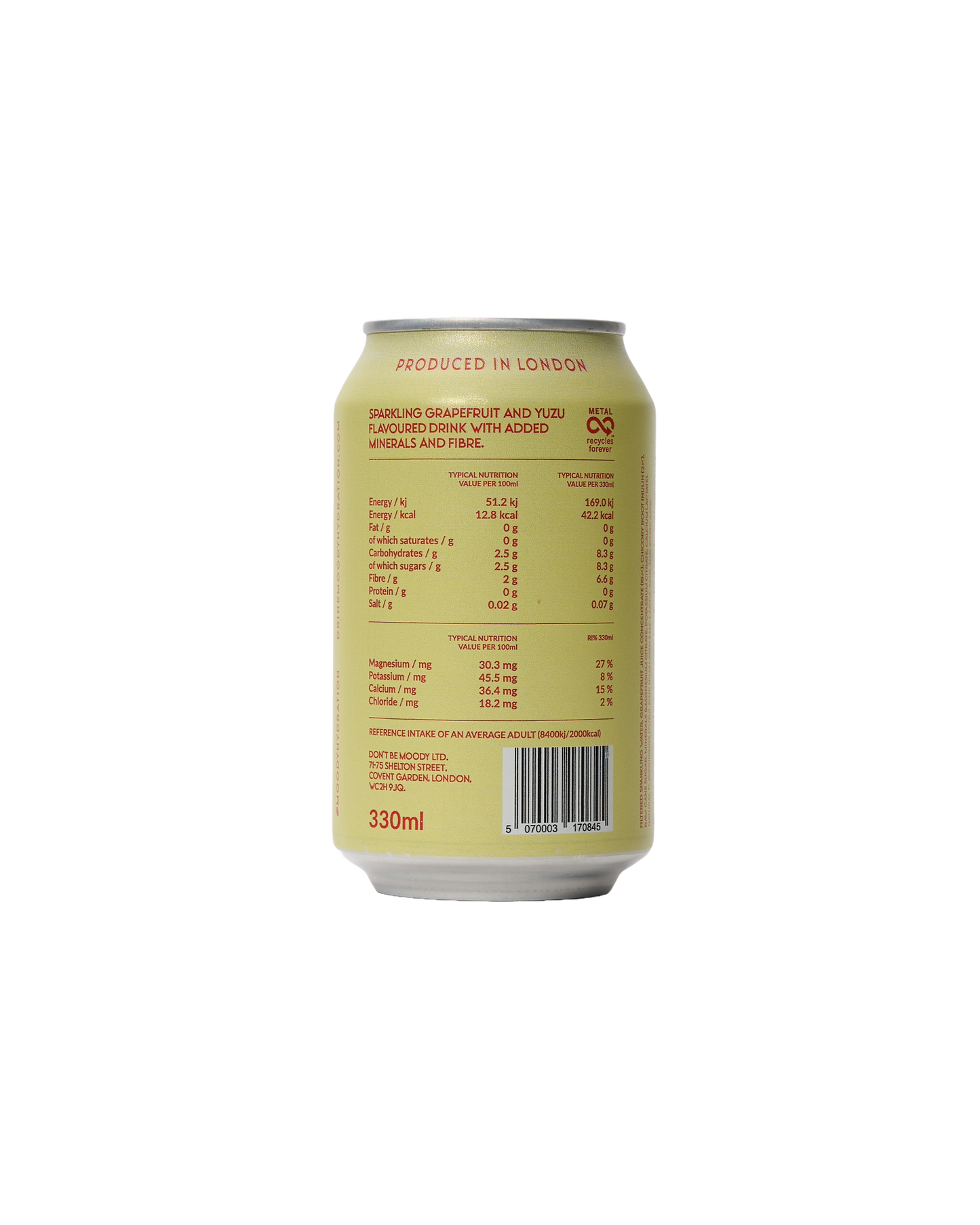 Grapefruit & Yuzu Electrolyte Soda