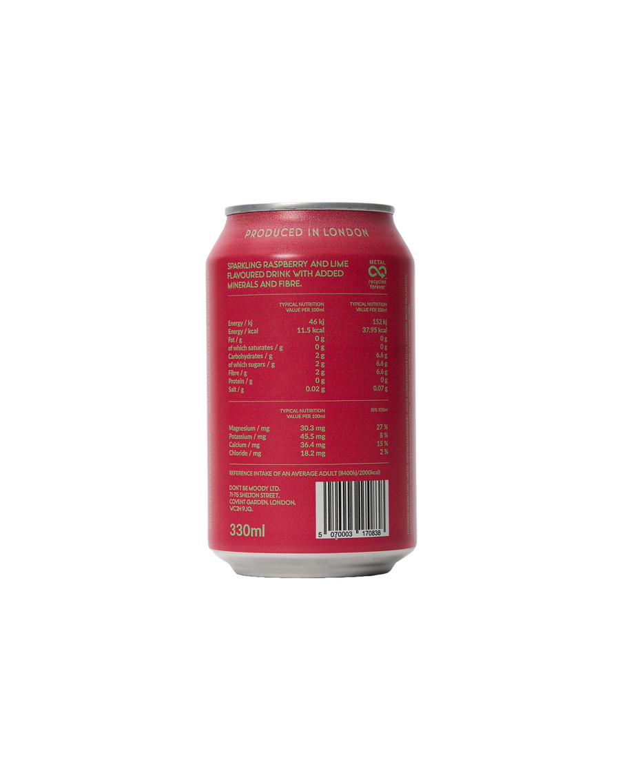 Raspberry & Lime Electrolyte Soda