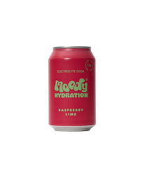 Raspberry & Lime Electrolyte Soda