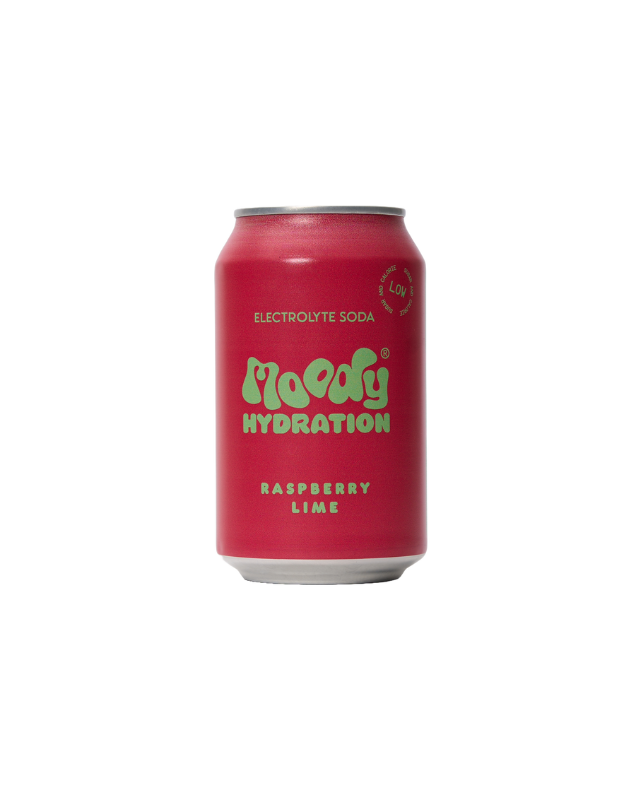 Raspberry & Lime Electrolyte Soda