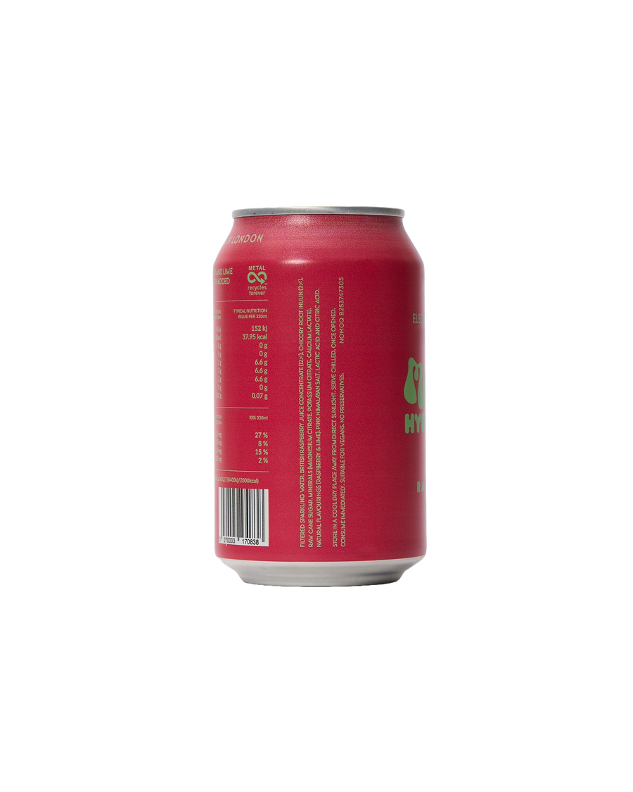 Raspberry & Lime Electrolyte Soda