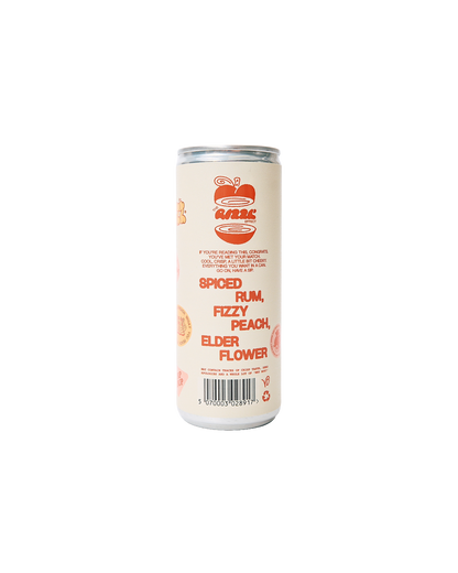 RIZZL': Peach, Elderflower and Spiced Rum
