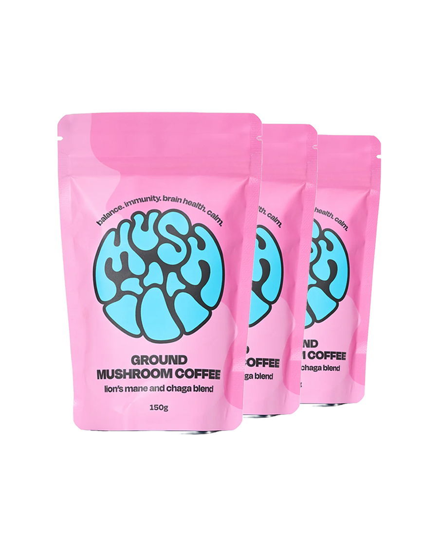 Adaptogenic Mushroom & Coffee Blend Trio