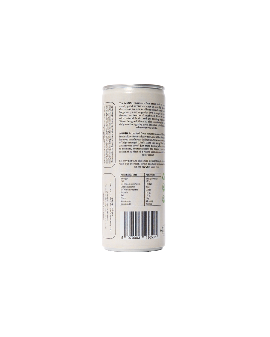 Raspberry & Lychee Lion's Mane Soda (250ml)