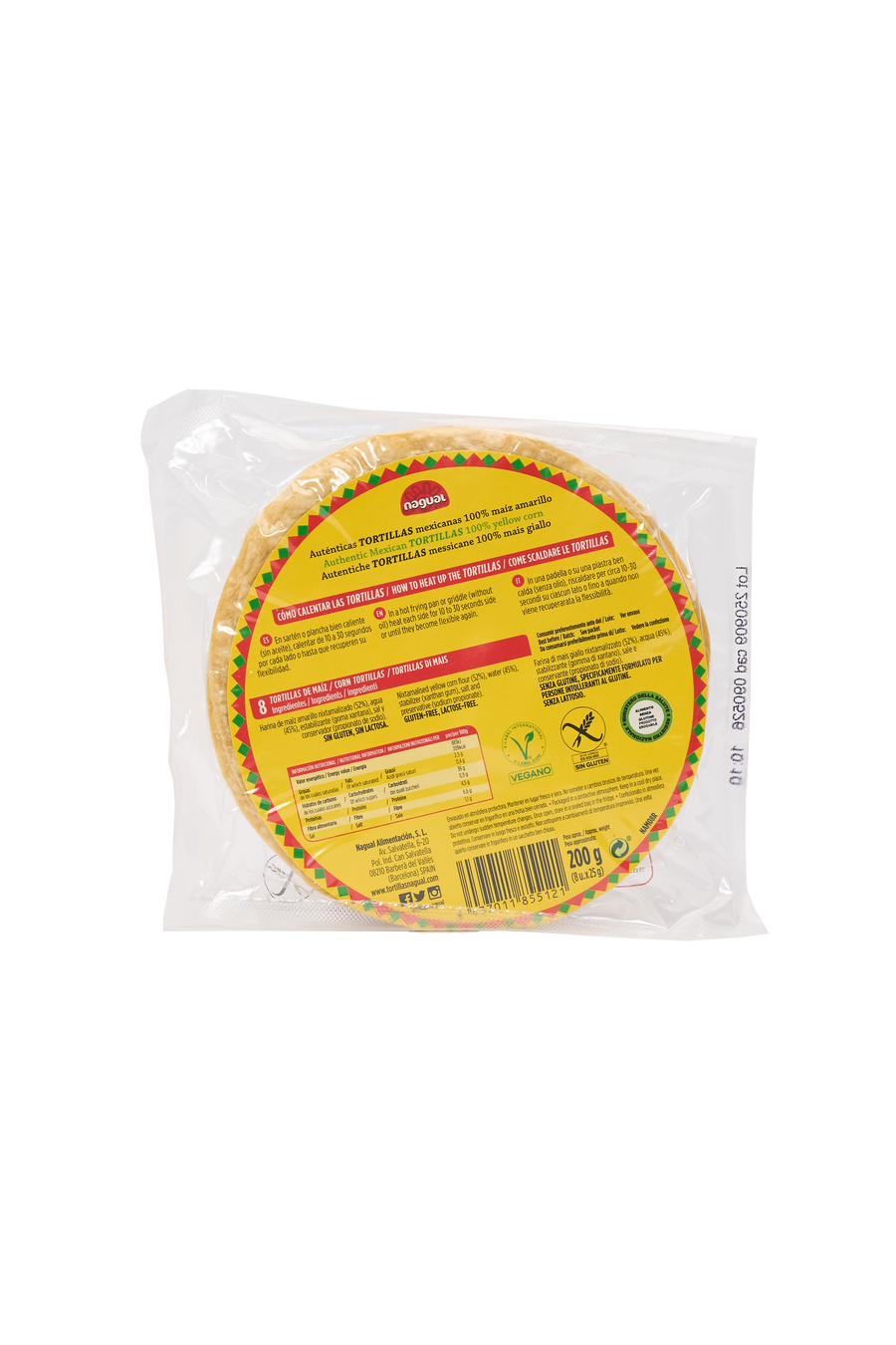 Nagual corn tortillas