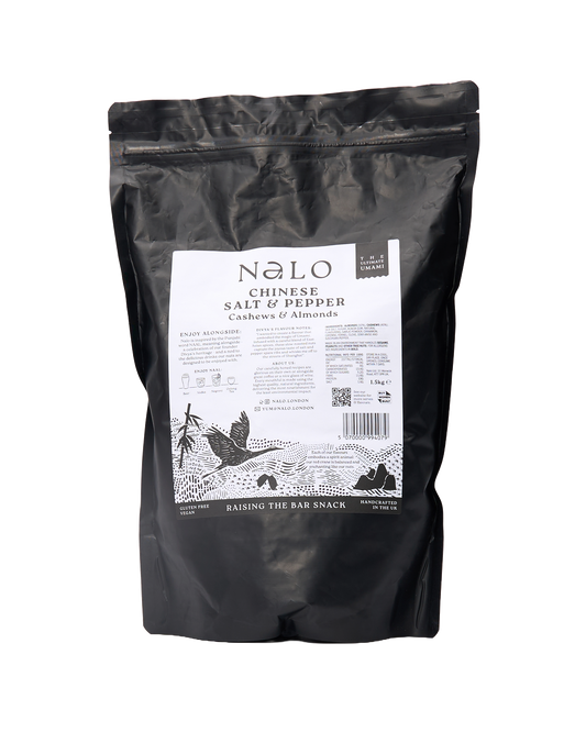 Chinese Salt & Pepper Cashews & Almonds (1.5kg)