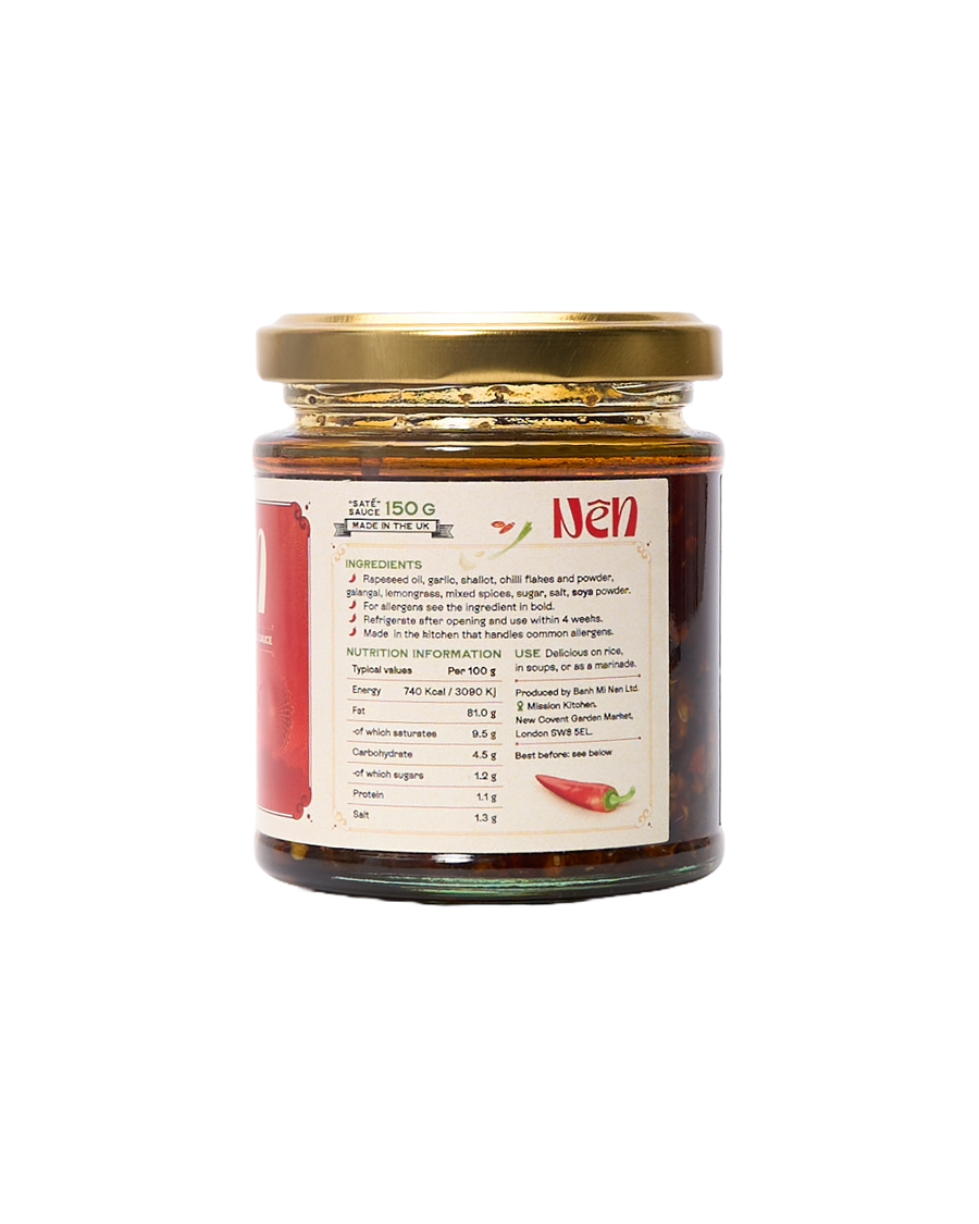 Vietnamese “Sa Tế” Chilli Sauce