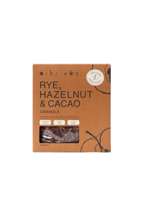 Rye, Hazelnut & Cacao Upcycled Granola