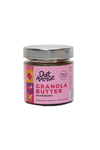 Raspberry Granola butter