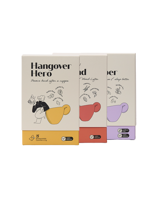 PlanTea Bundle: Hangover Hero, Daily Friend & Eye Keeper