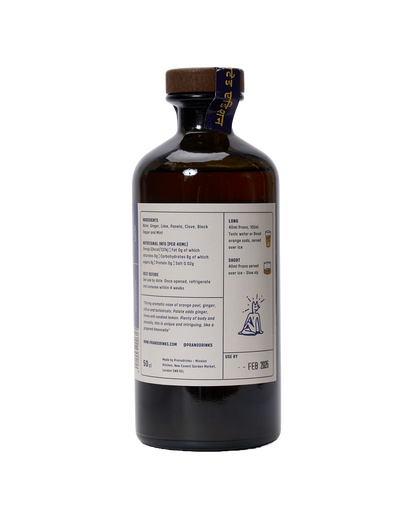 Non-Alcoholic Ginger Aperitif - Clove & Pepper