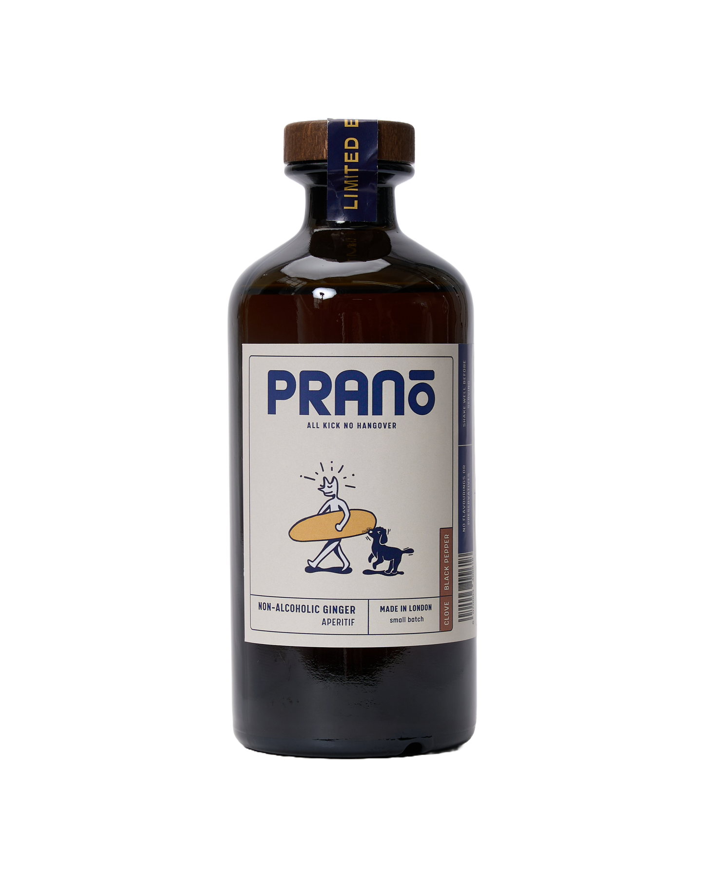 Non-Alcoholic Ginger Aperitif - Clove & Pepper