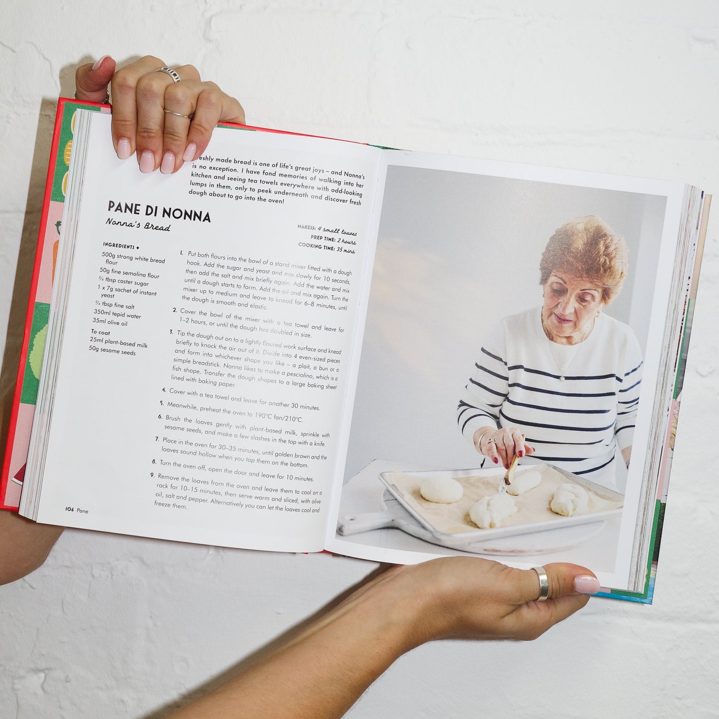 'Cooking with Nonna: Classic Italian recipes with a plant-based twist', Signed By Giuseppe Federici