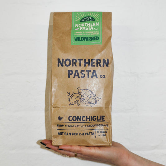 Wildfarmed Grain x Northern Pasta Co. Conchiglie Pasta
