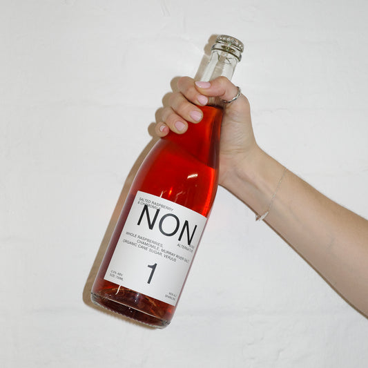 Raspberry & Chamomile Sparkling Non-Alcoholic Wine Alternative