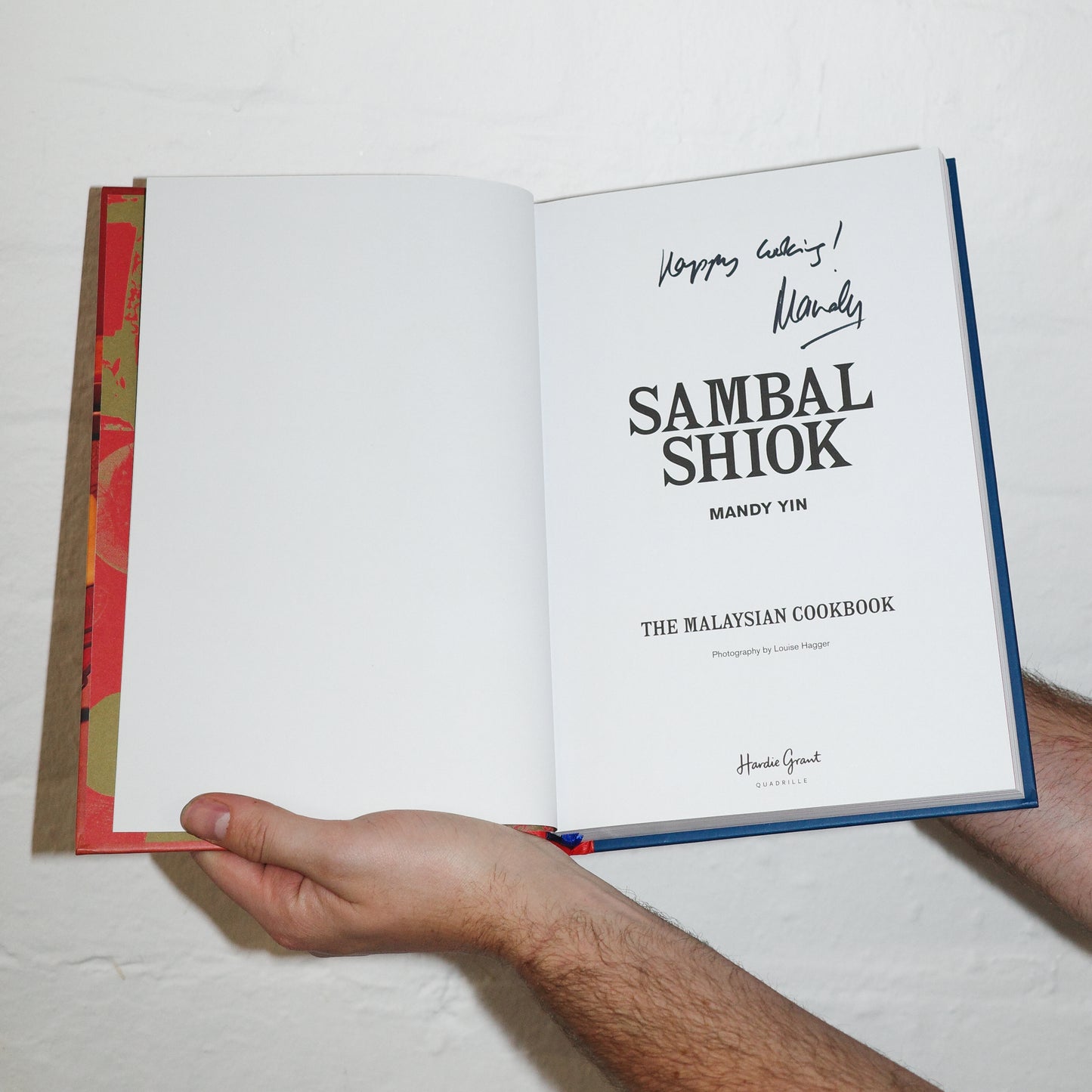 Sambal Shiok: The Malaysian Cookbook by Mandy Yin - Signed Book