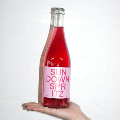 Blood Orange Sundown Wine Spritz Bottle