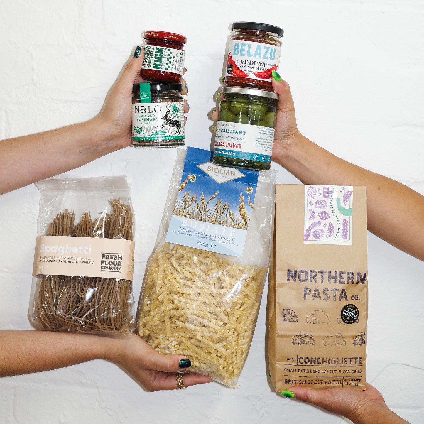 'Three Pasta Recipes' Box, Curated by Rosie Mackean