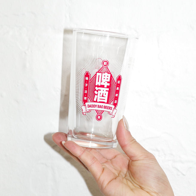 Daddy Bao Beer Glass