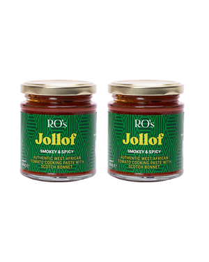 Jollof Paste: Smokey + Spicy Cooking Paste Duo