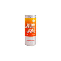 Bitter Orange Sake Spritz Cocktail