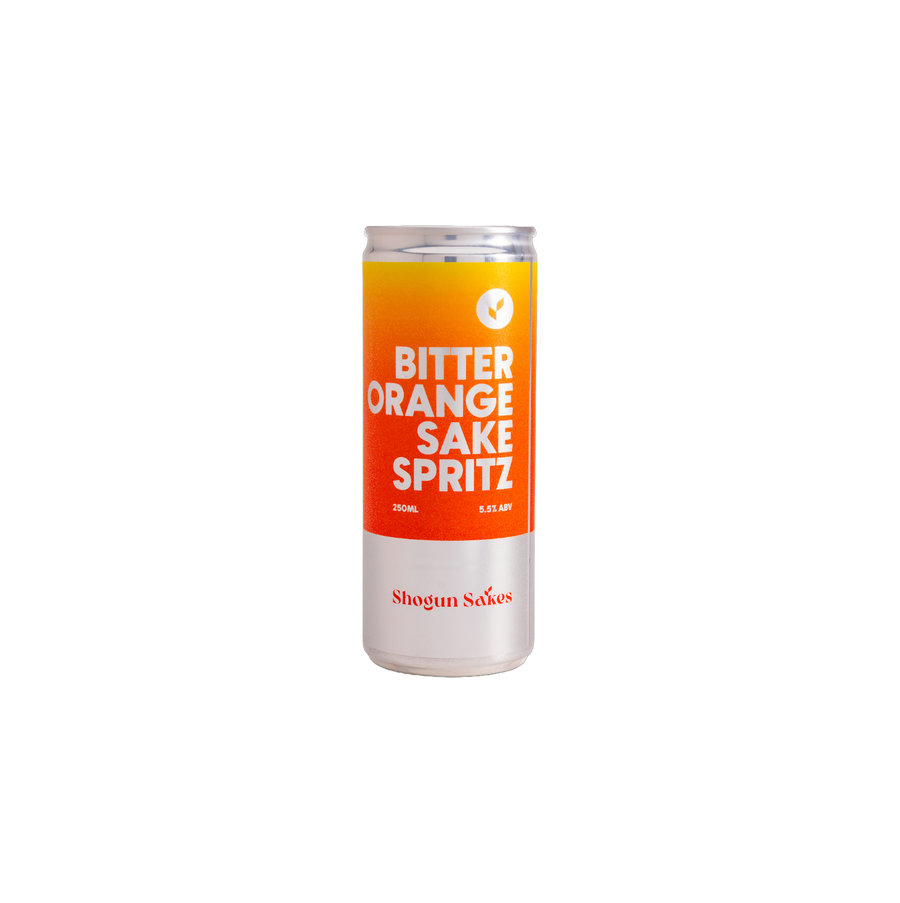 Bitter Orange Sake Spritz Cocktail