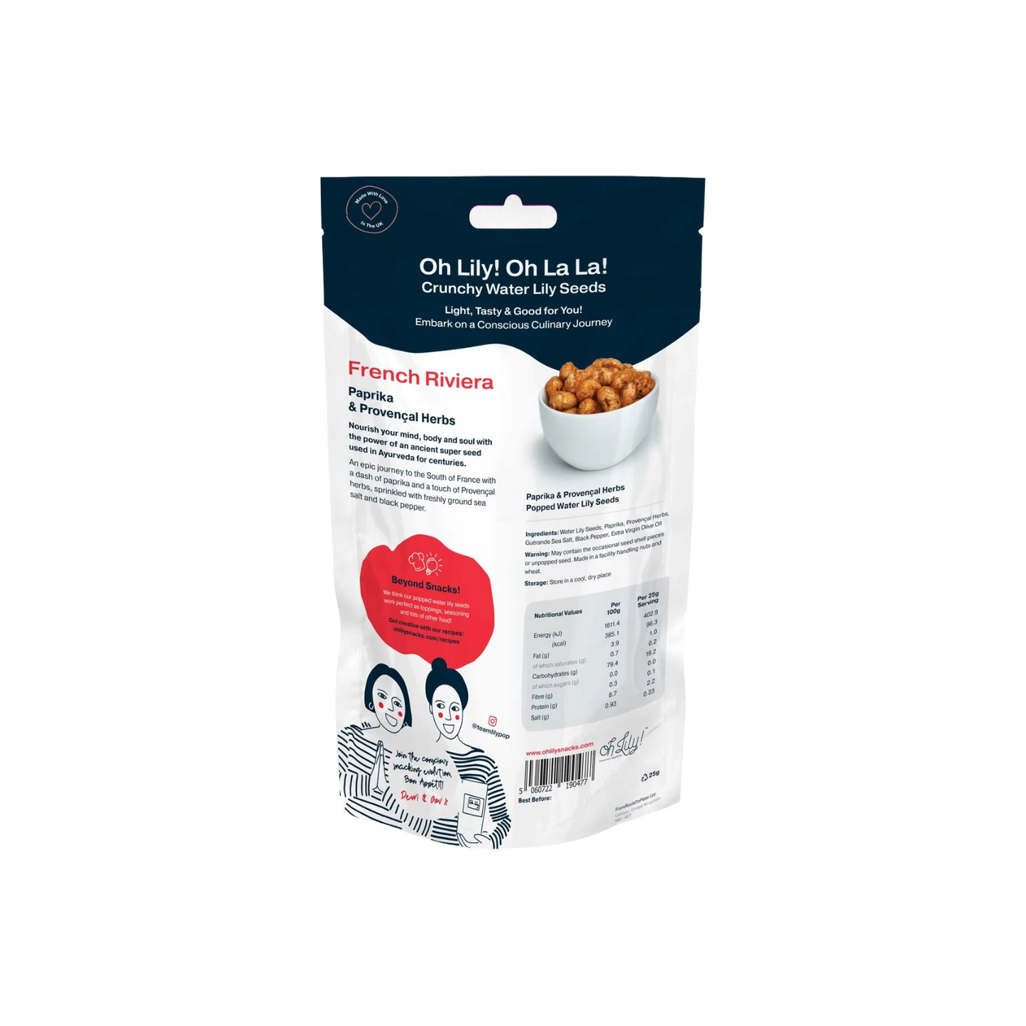 Crunchy Paprika Water Lily Seeds