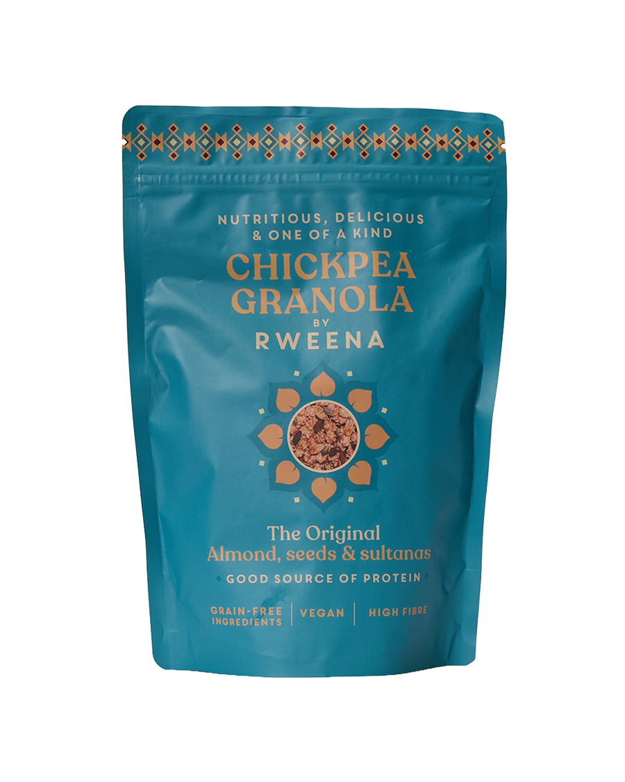 Chickpea Granola: Almonds, Seeds & Sultanas