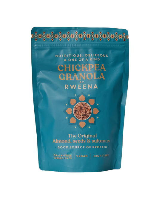 Chickpea Granola: Almonds, Seeds & Sultanas