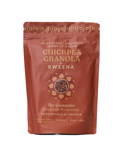 Chickpea Granola: Chocolate & Coconut