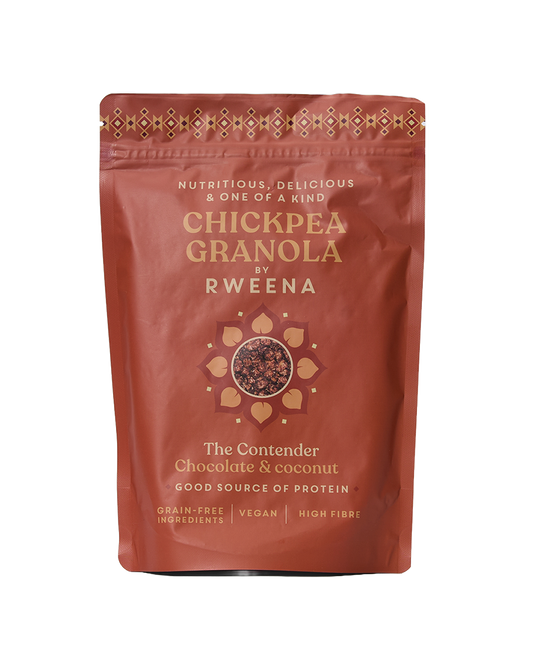 Chickpea Granola: Chocolate & Coconut