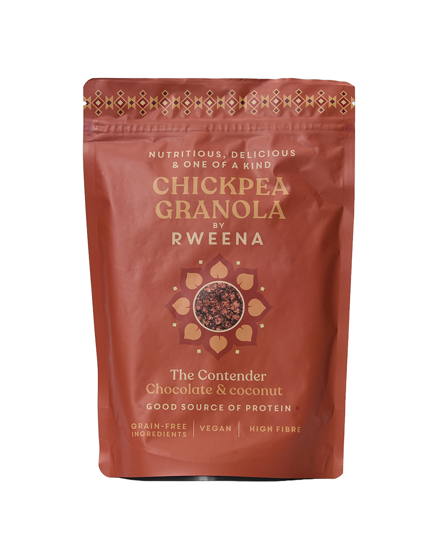 Chickpea Granola: Chocolate & Coconut