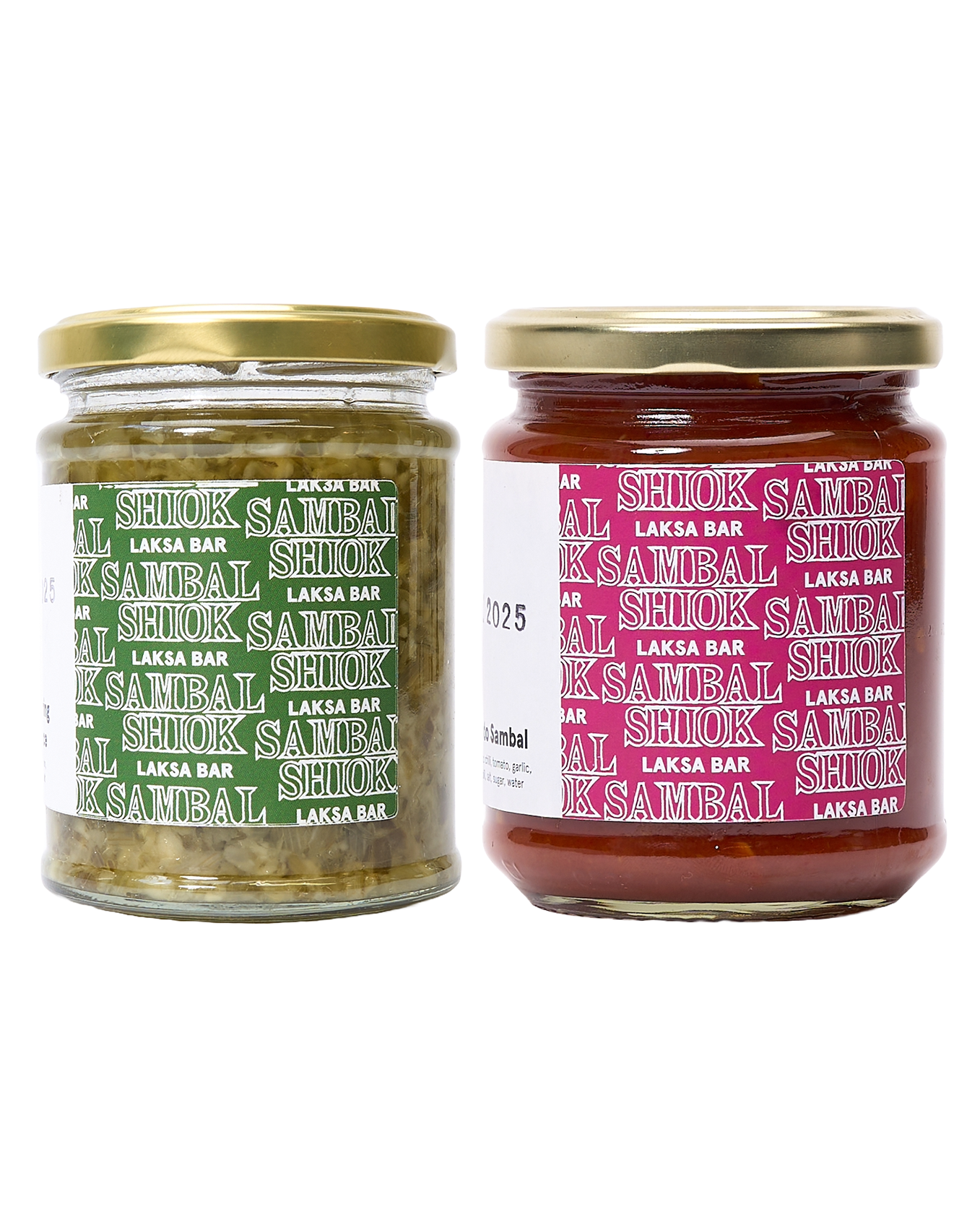 Sambal Shiok Tomato Sambal & Ginger Spring Onion Duo