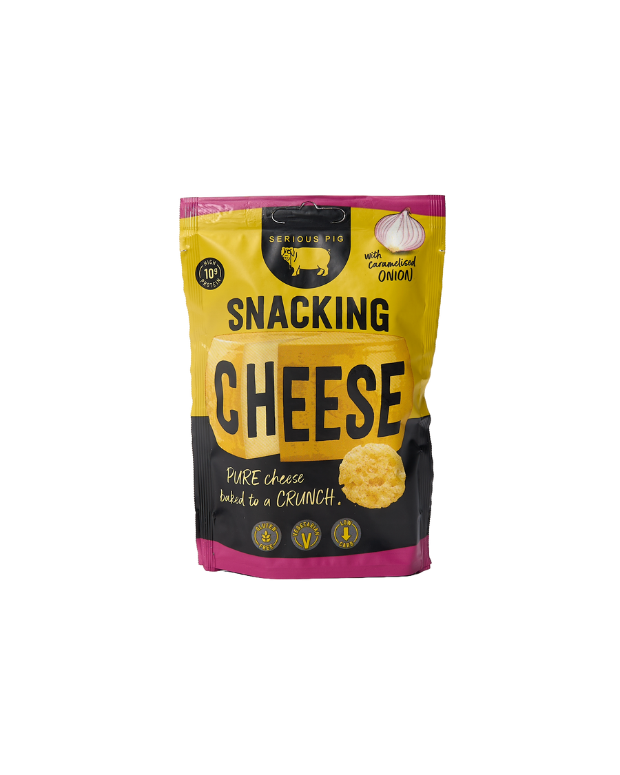 Snacking Cheese with Caramelised Onion