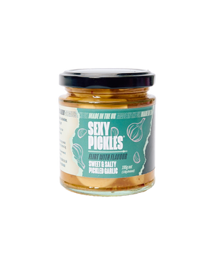 Sweet & Salty Pickled Garlic